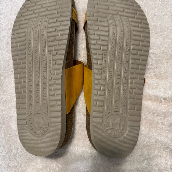 Mephisto Yellow Sandals - Picture 2 of 3